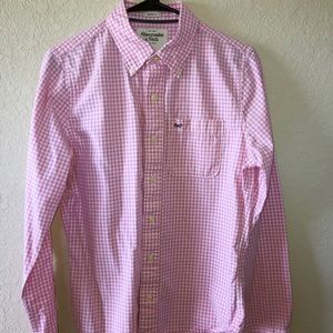 A&F Long Sleeve Button Down Shirt